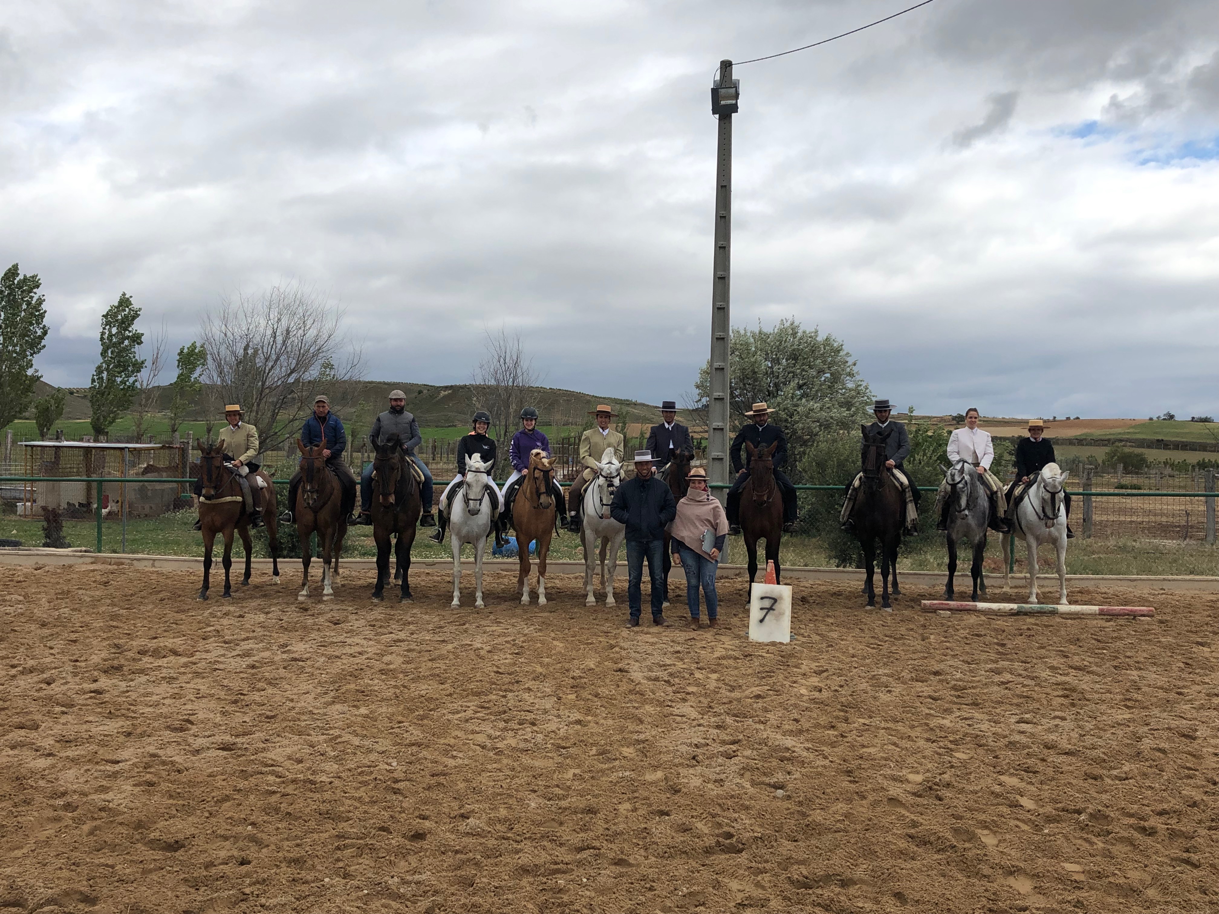 Resultados del Campeonato Navarro de Equitación de Trabajo